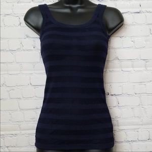 Theory striped tank top